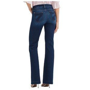 {7FAM} Dojo Wide Flare Leg Dark Wash Jeans